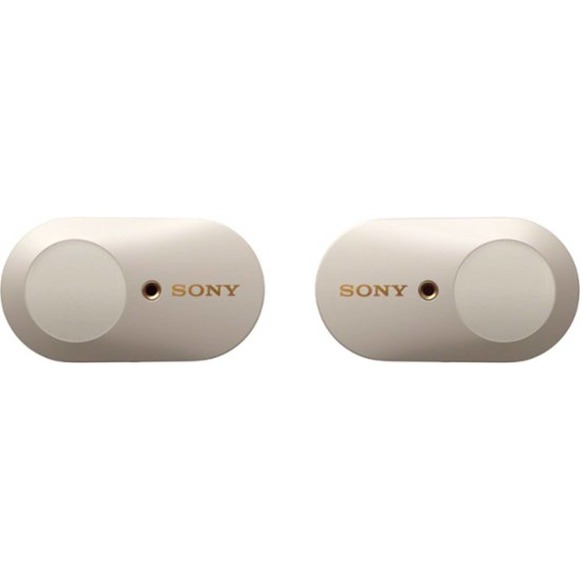 Sony - WF-1000XM3 True Wireless Noise Cancelling In-Ear Headphones - Silver